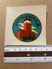 Jyväskylä -siirtokuva / vesisiirtokuva / dekaali -1960-luvun matkamuisto