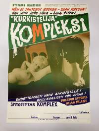 Kurkistelija kompleksi - Smygtittar komplex -elokuvajuliste