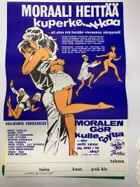 Moraali heittää kuperkeikkaa - Moralen gör kullerbytta -elokuvajuliste