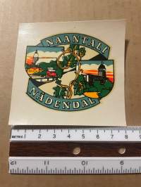 Naantali / Nådendal -siirtokuva / vesisiirtokuva / dekaali -1960-luvun matkamuisto