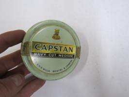 Capstan Navy Cut Medium -tupakkalaatikko, peltiä
