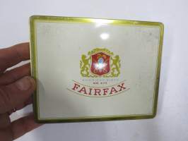 Fairfax nr 475 American Blend -sikarilaatikko / tupakkalaatikko, peltiä