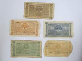 Seteleitä, kuluneita -erä