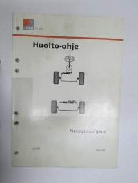 Sisu kuorma-autot - Huolto-ohje - Nelipyöräohjaus -korjaamokirjasarjan osa