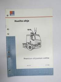 Sisu kuorma-autot - Huolto-ohje - Premium-ohjaamon vaihto -laitteilla -korjaamokirjasarjan osa