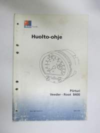 Sisu kuorma-autot - Huolto-ohje - Piirturi Veeder - Root 8400 -korjaamokirjasarjan osa
