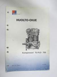 Sisu kuorma-autot - Huolto-ohje - Kompressori TU-FLO 750 -korjaamokirjasarjan osa