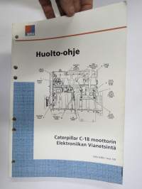 Sisu kuorma-autot - Huolto-ohje - Caterpillar C-18 moottorin elektroniikan vianetsintä -korjaamokirjasarjan osa
