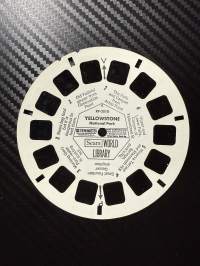 View-Master RP 2018 Sears World Library Yellowstone National Park -reel / kuvakiekko