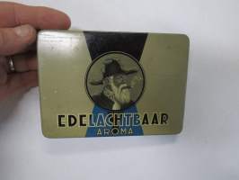 Edelachtbaar Aroma -sikarilaatikko / tupakkalaatikko, peltiä