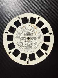 View-Master RP-2181 Main Street Disneyland -reel / kuvakiekko