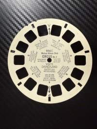 View-Master 856-C Mickey Mouse Club Circus 3 -reel / kuvakiekko