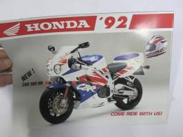 Honda 1992 moottoripyörät -myyntiesite