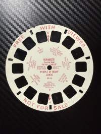 View-Master DR-56 Preview Reel – People of Many Lands (NOT FOR SALE) -reel / kuvakiekko