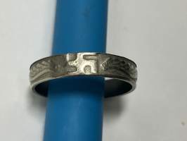 Vaihtosormus 1940, korvaussormus, kultasormuksien vaihto sota-aikana, ilmavoimien hakaristi