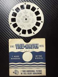 View-Master 76 – Mount Vernon, Virginia (Home of George Washington) -reel / kuvakiekko