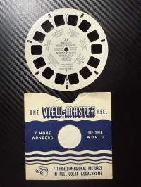 View-Master 77 – Interior Washington’s Home (Mount Vernon) -reel / kuvakiekko