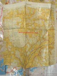 Pertteli, peruskartta 1 : 20 000