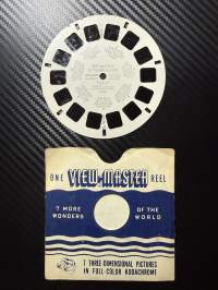 View-Master 842-B – Chip and Dale “Flying Saucer Pilots” -reel / kuvakiekko