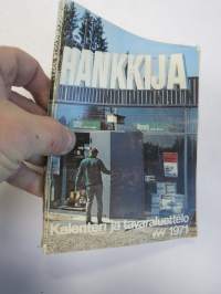 Hankkija - tavaraluettelo 1971 -luettelo