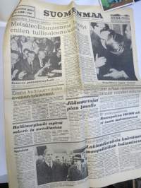 Suomenmaa 17.5.1967 (Maalaisliitto-Kepu), 200 siltaa rakennetaan, Beach Boys - Rantapojat Helsingissä maksoi 100 000 mk, Teräsmies -sarjakuvamainos, ym.