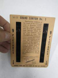 Grand Canyon nr 3 - Colorscope -katselulaitteen kuvasarja