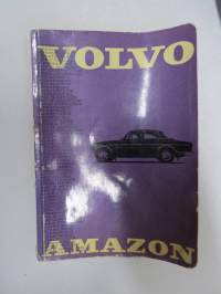 Volvo Amazon 2- ja 4-ovinen henkilöauto (121/122 S F ja L) rakenne, käyttö, huolto -käyttöohjekirja, painettu 12.65 eli alkaen vuosimallista 1966