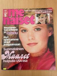 Me Naiset 1979 nr 5, Maaret Halinen, Arto Bryggare, Isabella Rossellini, Hilkka Alatalo, Seija Paakkola