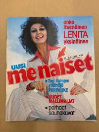 Me Naiset 1976 nro 37, ilmestynyt 9.9, Lenita, Piirpauke, Liisa Voima, Maria Hallin