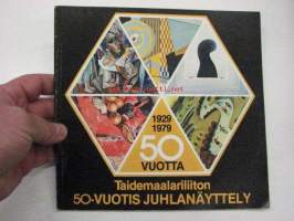 Taidemaalariliiton 50-vuotis juhlanäyttely -näyttelyluettelo