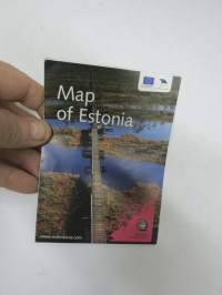 Map of Estonia 2009 -kartta