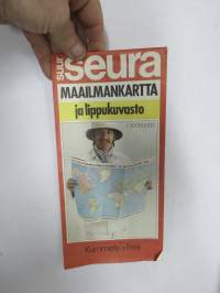 Seura maailmankartta ja lippukuvasto 1976