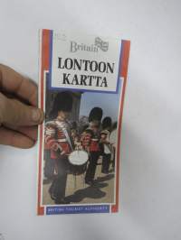 Lontoo matkailukartta 1991