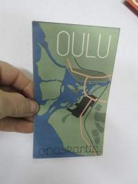 Oulu opaskartta1964