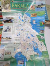 Karjala matkailijoille -matkailukartta