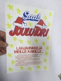 Saab Joulutori - Lahajvinkkejä -myyntiesite