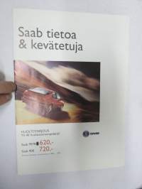 Saab huoltotarjous -myyntiesite