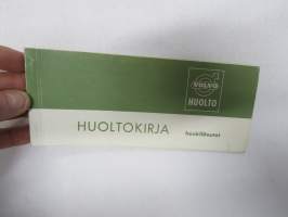Volvo henkilöautot huoltokirja / 24.4.1968 toimitettu EYN-87, hyväkuntoinen, vain 2237 km huolto merkitty