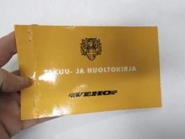 Veho - Takuu- ja huoltokirja, Austin Seven Saloon 1964