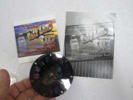 Salt Lake City 3D-CON 2015 - National Stereoscopic Assn. (View-Master) kuvakiekko + kotelo