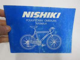 Nishiki polkupyörän omistajan käsikirja (käyttöohjekirja)