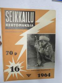 Seikkailukertomuksia 1964 (16), mm. Pantterityttö -sarjakuva