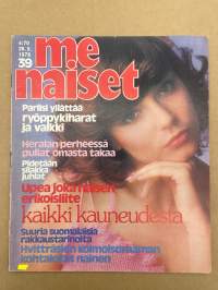 Me Naiset 1978 nr 39 (28.9.), Heralat, Irma Tapio - laulava papin vaimo, Mathilda - Hvitträskin rakkausdraama, neljäkymmentä päivää Marilynin kanssa 4. Jakso