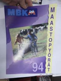 MBK 1994 maastopolkupyörät -myyntiesite