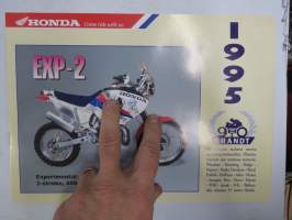 Honda 1995 moottoripyörämallisto -myyntiesite