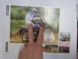 Yamaha XT350 moottoripyörä -myyntiesite