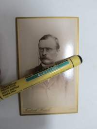 Rafael Alfthan, Sommarsemester 1892 i Jena, Atelier Friedrich Haack -visiittikorttivalokuva / carte de visite / cdv