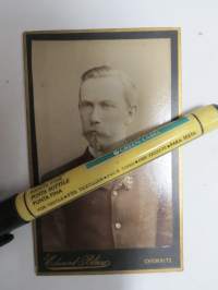 Jonatan Reuter, Atelier Eduard Blass, Chemnitz, 1886 -visiittikorttivalokuva / carte de visite / cdv