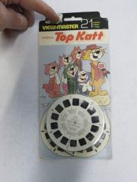 View-Master B5131 - Top Katt I-III  -kuvakiekkosarja, ruotsinkielinen, avaamaton pakkaus