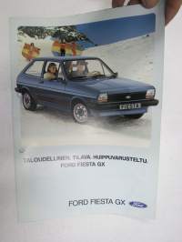 Ford Fiesta  GX 1983 -myyntiesite